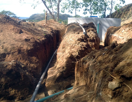 Supervisión en la instalación de Acueductos